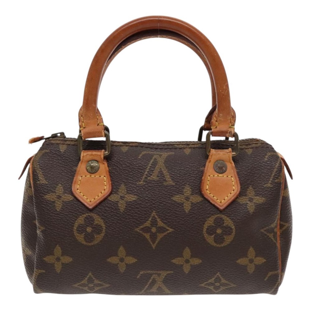 LOUIS VUITTON Monogram Mini Speedy Hand Bag M41534 LV Auth ar12643 - Picture 3 of 16